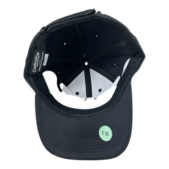 South Dakota State Jackrabbits Hat Cap Hook & Loop Black Mens Adjustable NCAA - Picture 6 of 6